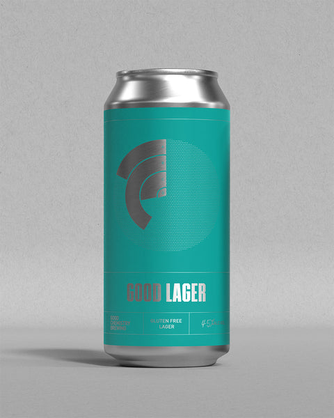 GOOD LAGER, 4.5% Gluten Free Lager