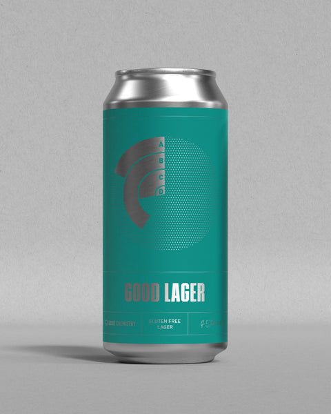 GOOD LAGER, 4.5% Gluten Free Lager