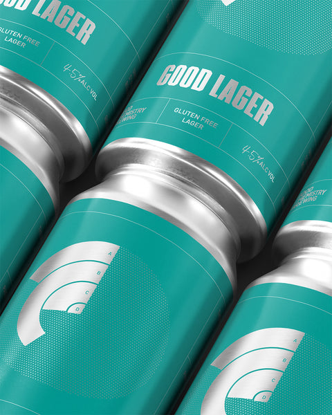 GOOD LAGER, 4.5% Gluten Free Lager